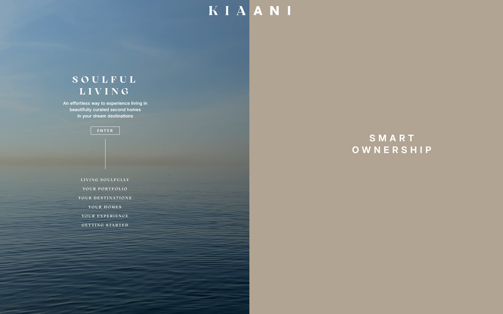 KIAANI website preview